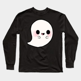 Cute Ghost Long Sleeve T-Shirt